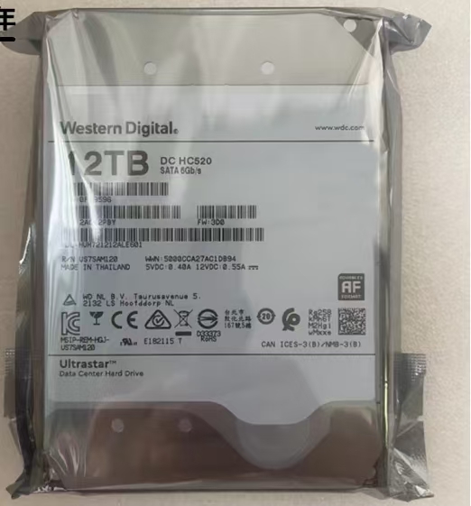 西数 12TB 移动硬盘 